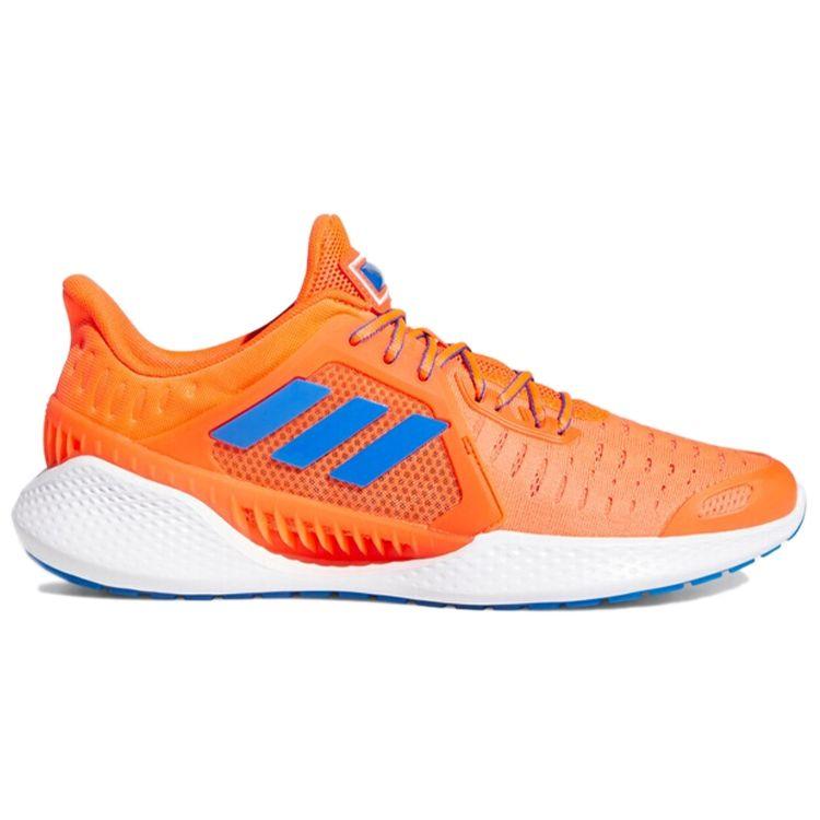 Adidas Climacool 2.0 Comfortable Versatile Fabric Breathable Low-Top Casual Running Shoes Men Sneakers Orange EH0327