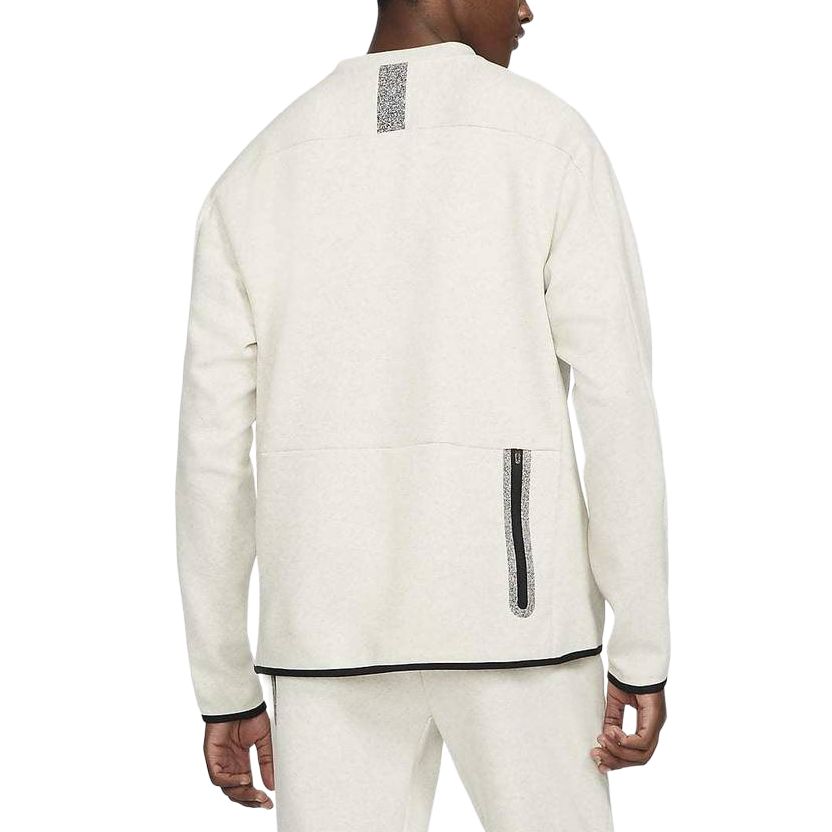 Nike Sportswear Tech Fleece Crew Neck Sweatshirt Dark Grey Heather DA0399-100