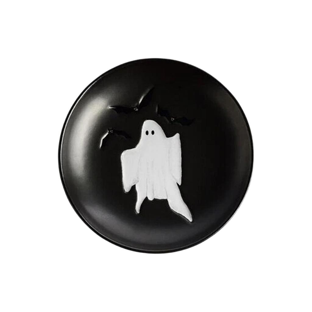 Plastic Horror Plates Set Of 4 6.75 Inch Halloween