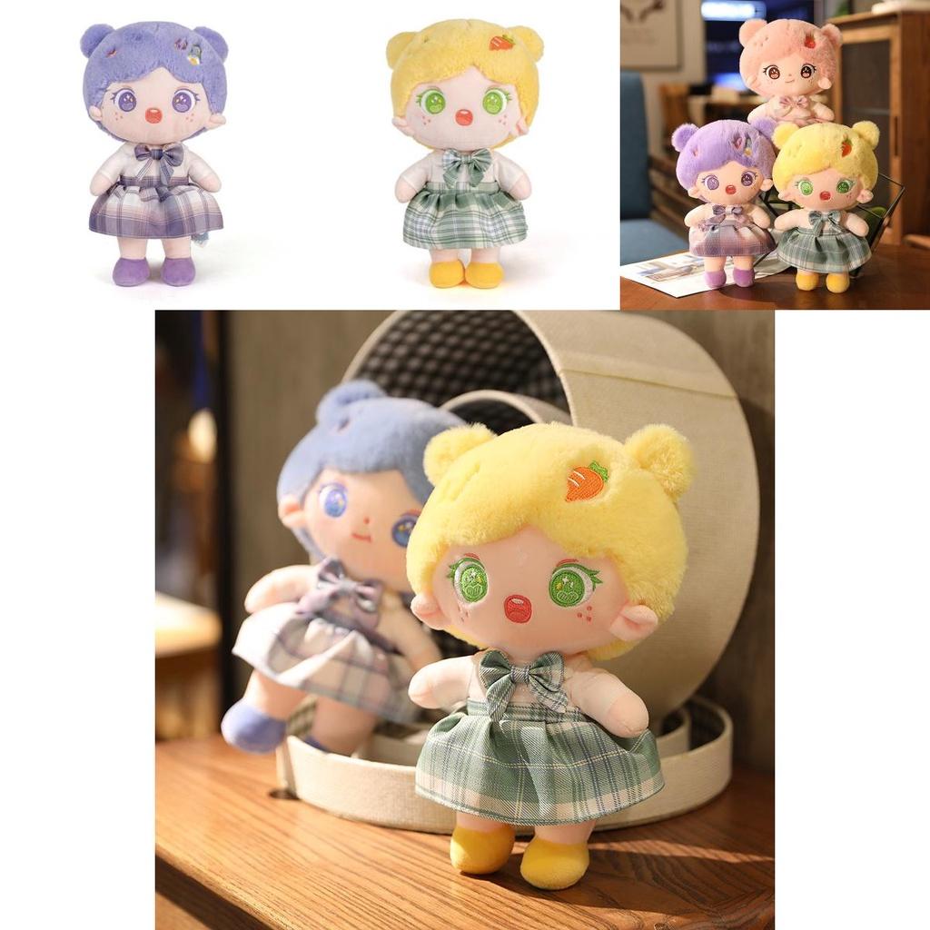 Cute Cotton Doll With Changeable Outfits For Kids Lovely Plush Toy For Birthdays And Weddings