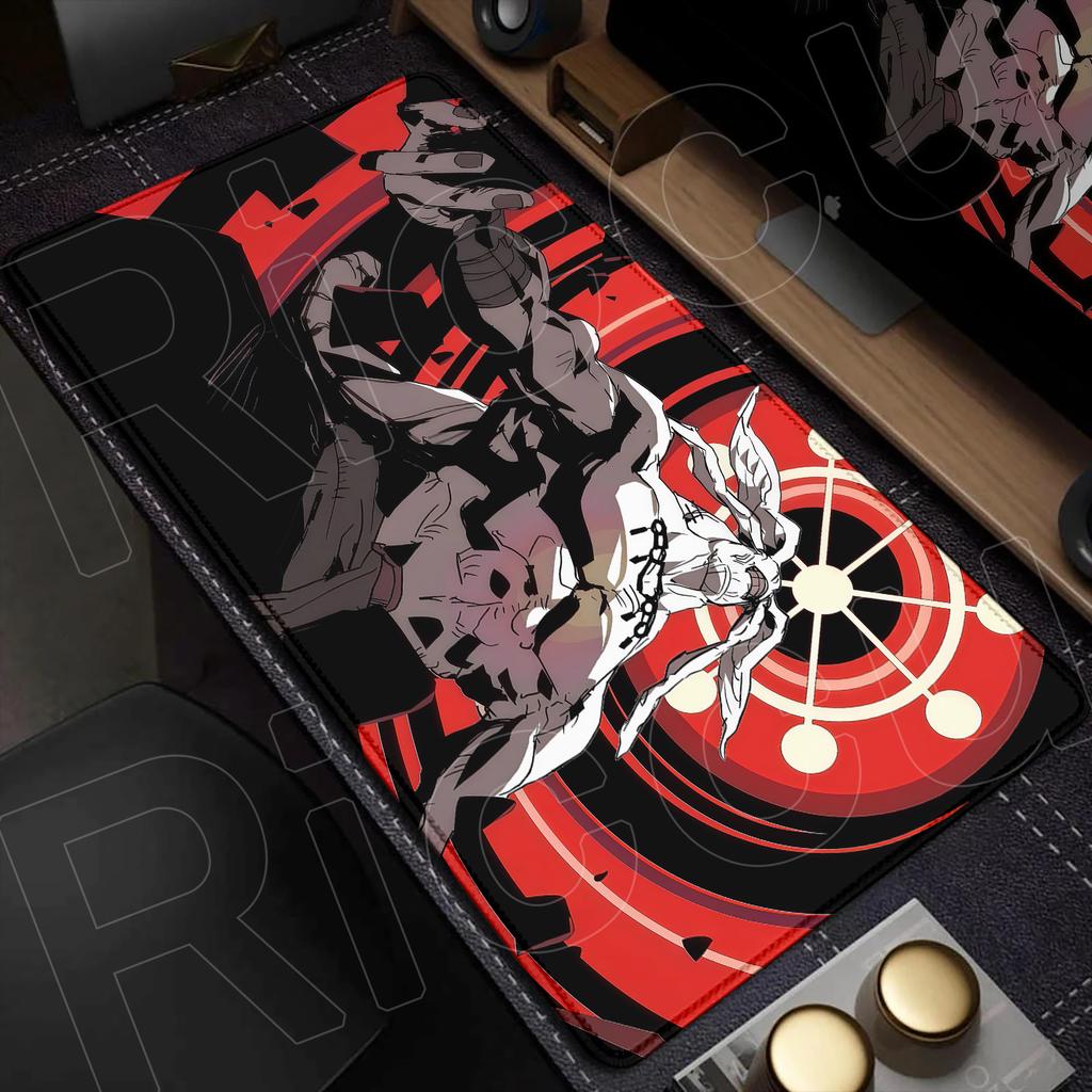 Tapis de Souris XXL Noir Anime Jujutsu Kaisen Gojo Satoru HD 60x30CM Tapis de Souris Périphérique de Jeu Ordinateur Accessoires PC Tapis de Bureau