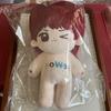 [USED] 20cm Plush Toy with Skeleton, Body Only, Cotton Doll