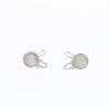 Cat's Eye Bow Rabbit Earrings Women's High-Quality Temperament Earrings New Trendy Simple Exquisite Cute Ears