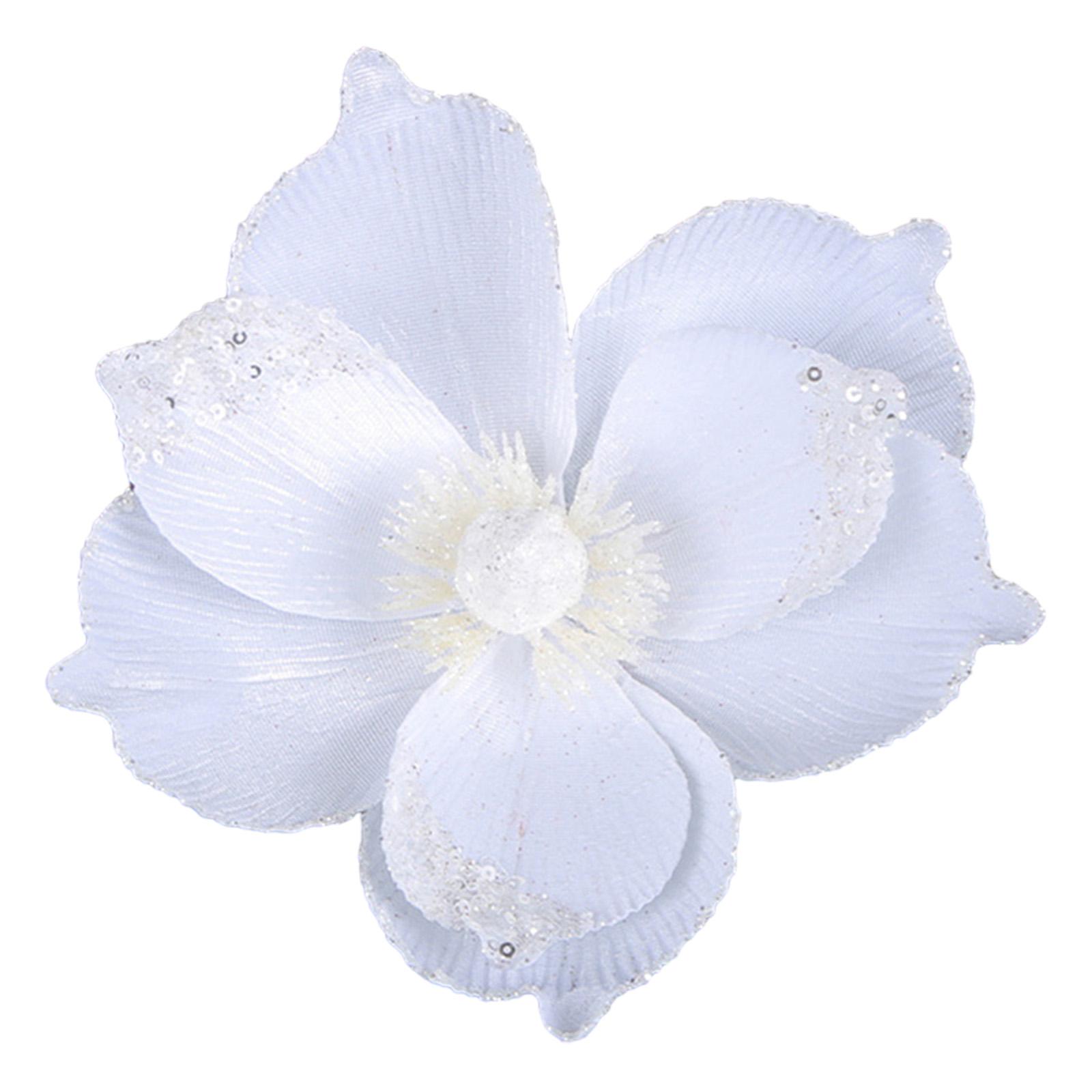 

Рождественская елка Рождественский цветок Xmas Ткань+Пластик белый