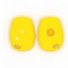 Custodia in Silicone Multicolore Smart a 2 Pulsanti per Chiave Auto Renault