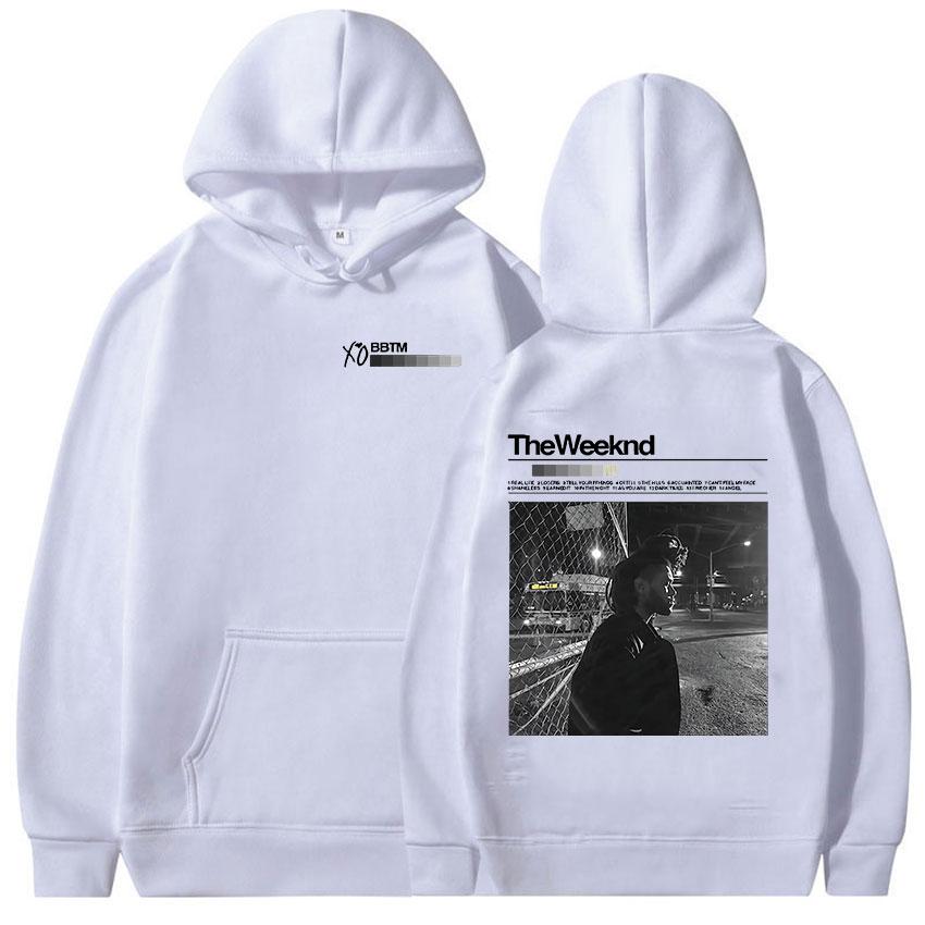 Limited The Weeknd XO Album 2025 Merch Hoodie Men's Retro Loose Fleece Clothing Sweatshirt Hip Hop Oversized Autumn/Winter Hoody