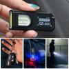 Mini Keychain Lamps USB Charging Head Torch Light Waterproof Hiking Camping Lights Protable Rechargeable Keychain Flashlights