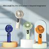 Portable USB Charging Mini Fan 6-Speed High-Speed Electric Fan for Summer Camping Outdoor