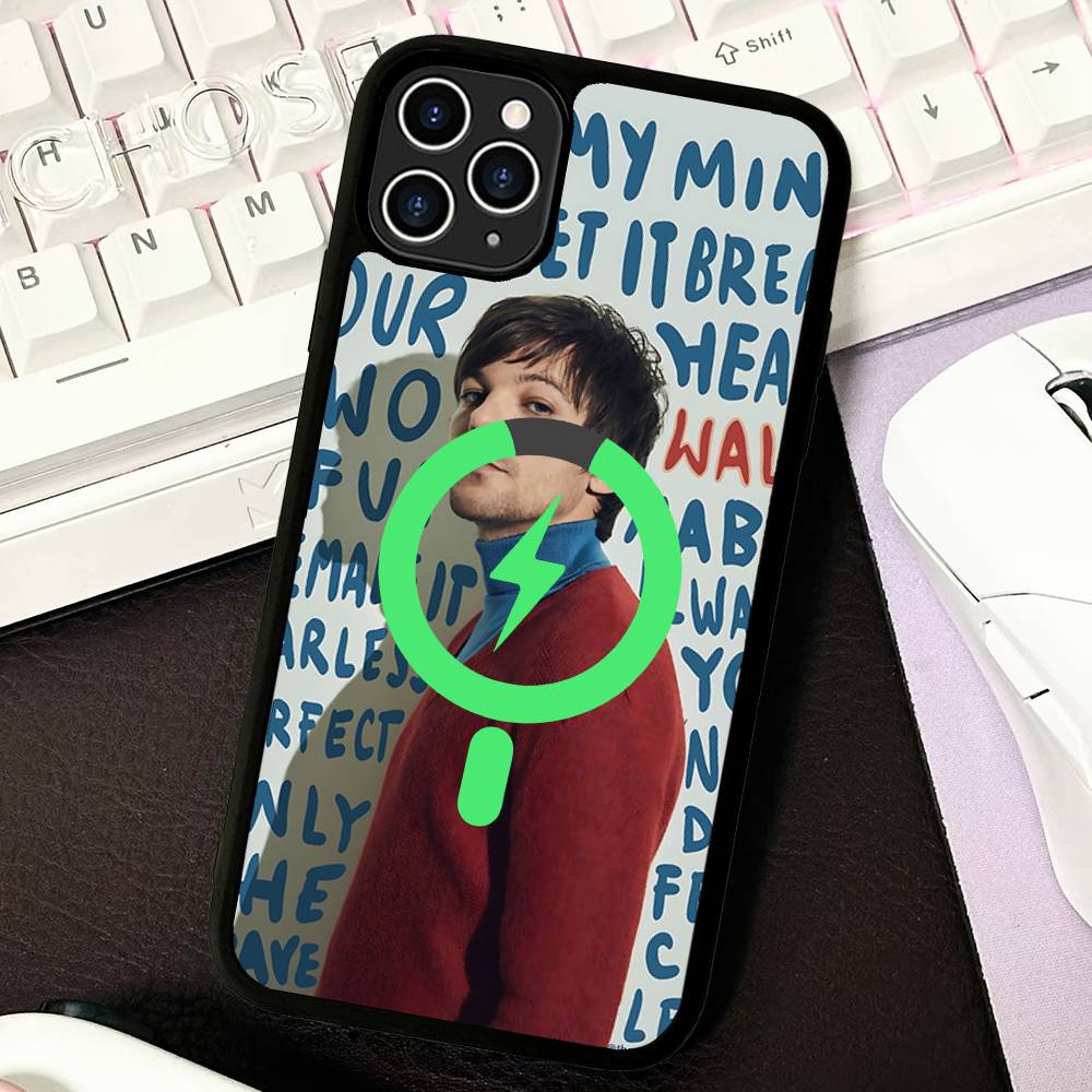 L-Luis M-Miguel Singer Magnetic For Magsafe Phone Case For IPhone 17 16 15 14 Plus 13 12 11 Pro Max Cover