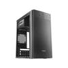TACENS ANIMA AC6500, Boîtier PC Micro ATX Compact, Refroidissement par Mailles en Façade, Alimentation 500W, USB 3.0, Noir