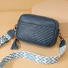 Leather Bag New Fashion Women's Bag Simple Shoulder Messenger Bag First Layer Cowhide Small Square Bag