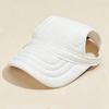 Canvas Pet Baseball Cap Ear Holes Adjustable Sun Visor Hat for Dogs Cats Solid Ins Breathable Summer Outdoor Accessory Multiple