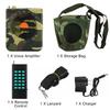 E67 Hunting Decoy Calls Electronic Bird Caller Camouflage Outdoor 35W 100-240V Electric Hunting Decoy Speaker MP3 Speaker Remote Controller Kit