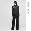 ELLASSAY Women's Acetate Bamboo Print Pants