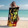 Personalized customized proof beach towel with The Wizard of Oz pattern - soft, absorbent,quick-drying,perfect swimming,camping&bathing