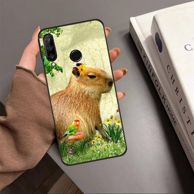 

капибара милая Для Huawei P40 P20 P30 Lite P60 Pro Nova 12i 12s 11i 10 9 SE 5T Y91 Y90 Y60 Y70 Y72 Y61 Чехол For Huawei P20 Pro