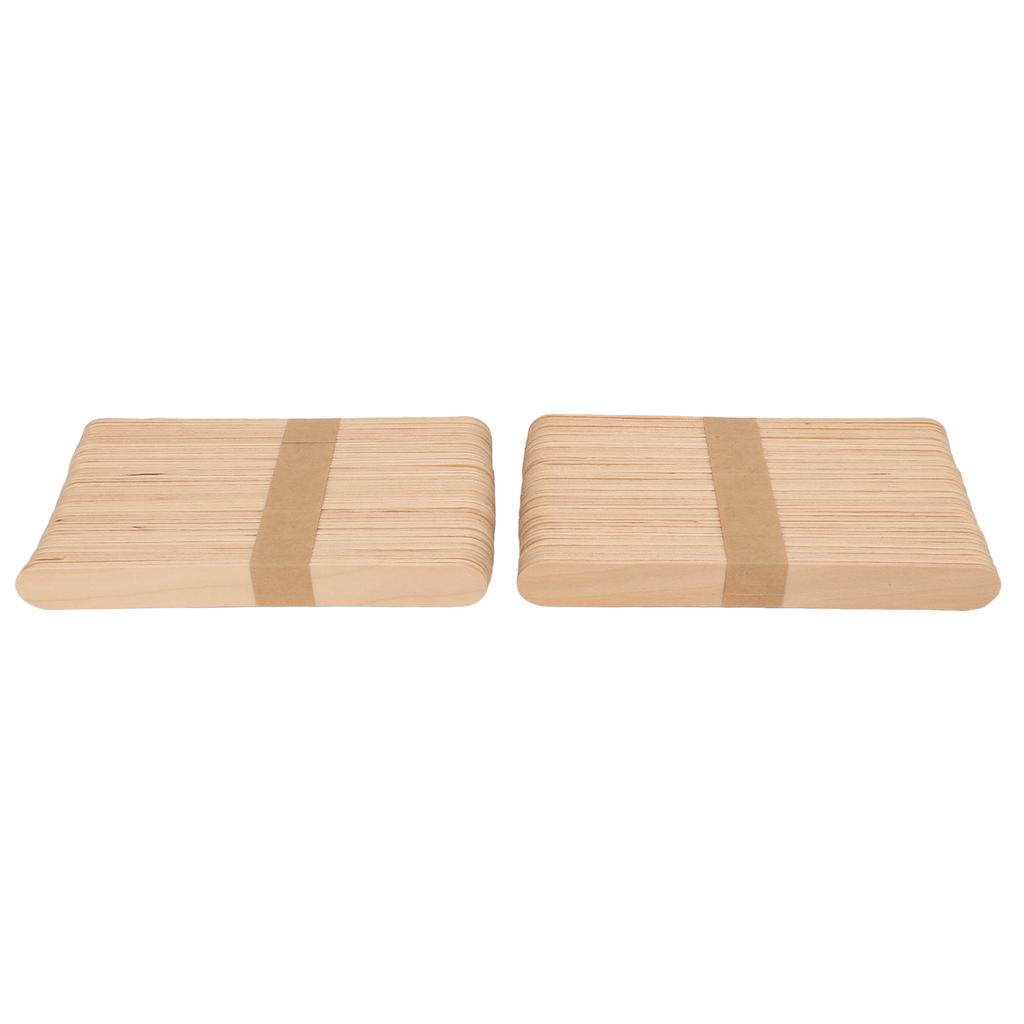 300PCS Waxing Craft Stick Multifunctional Birch Wood Hair Removal Stick for Home