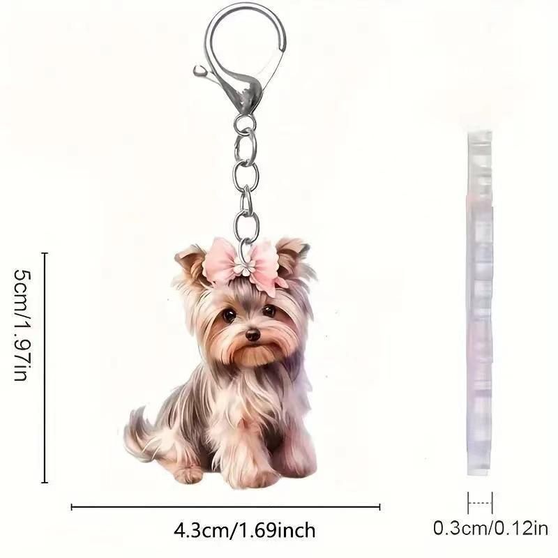 

Dog-shaped Car Pendant One Size