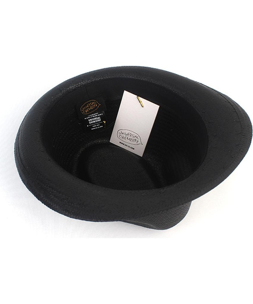 Yunibeosyeolkemiseuteuli Bu Gentle Simple Black Fedora Summer Hat