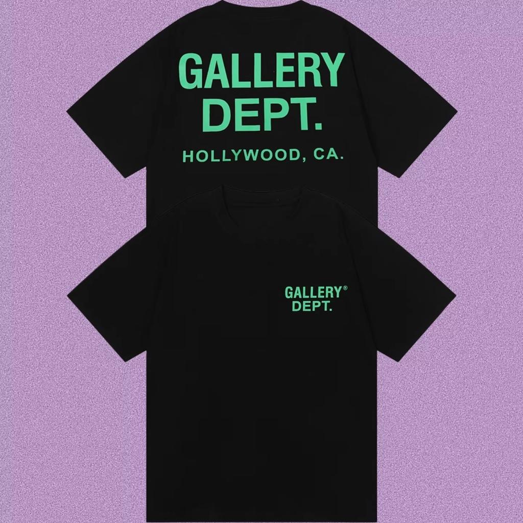 Nyt Galleri Dept Kortærmet Bogstavtrykt Nyt Amerikansk Afslappet Street Bomuld Stor T-shirt Trendy Varmt Salg