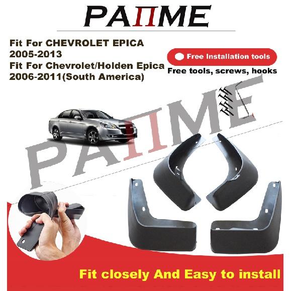 

Автомобильные брызговики, пригодные для CHEVROLET EPICA 2005-2013, для Holden Epica 2006-2011, передний и задний брызговик, крыло