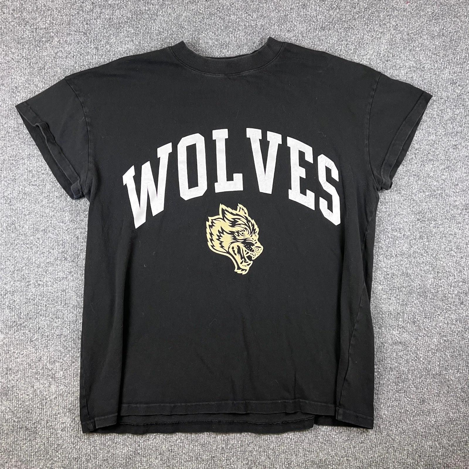

Darc Sport Shirt Mens L Black Bushido Code 3 of 1000 Cap Sleeve Wolves M