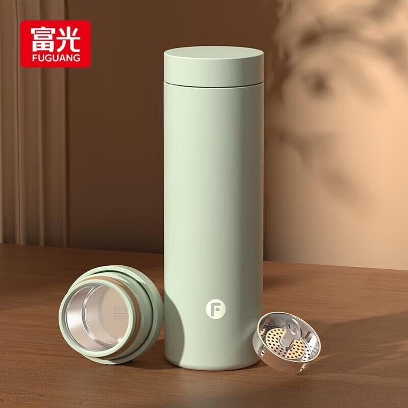 FUGUANG Mengshan 316 Stainless Steel Tea Infuser Travel Mug