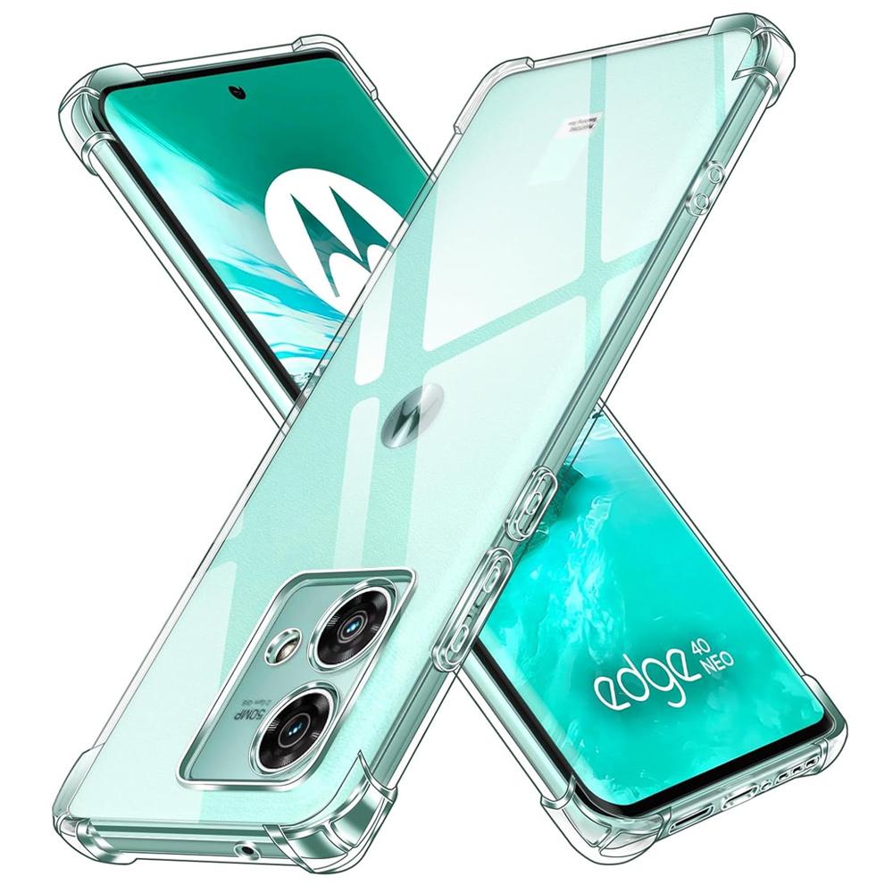 

Прозрачный чехол для Motorola Edge 40 Neo Armor Противоударный чехол Coque Moto Edge60 Fusion Edge50 50 60 Pro 5G Бампер For Edge 40 Neo прозрачный