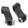 Pair of Motorcycle Mirror Mount Riser M10x1.25 RH LH Rearview Side Mirror Extender Adapter
