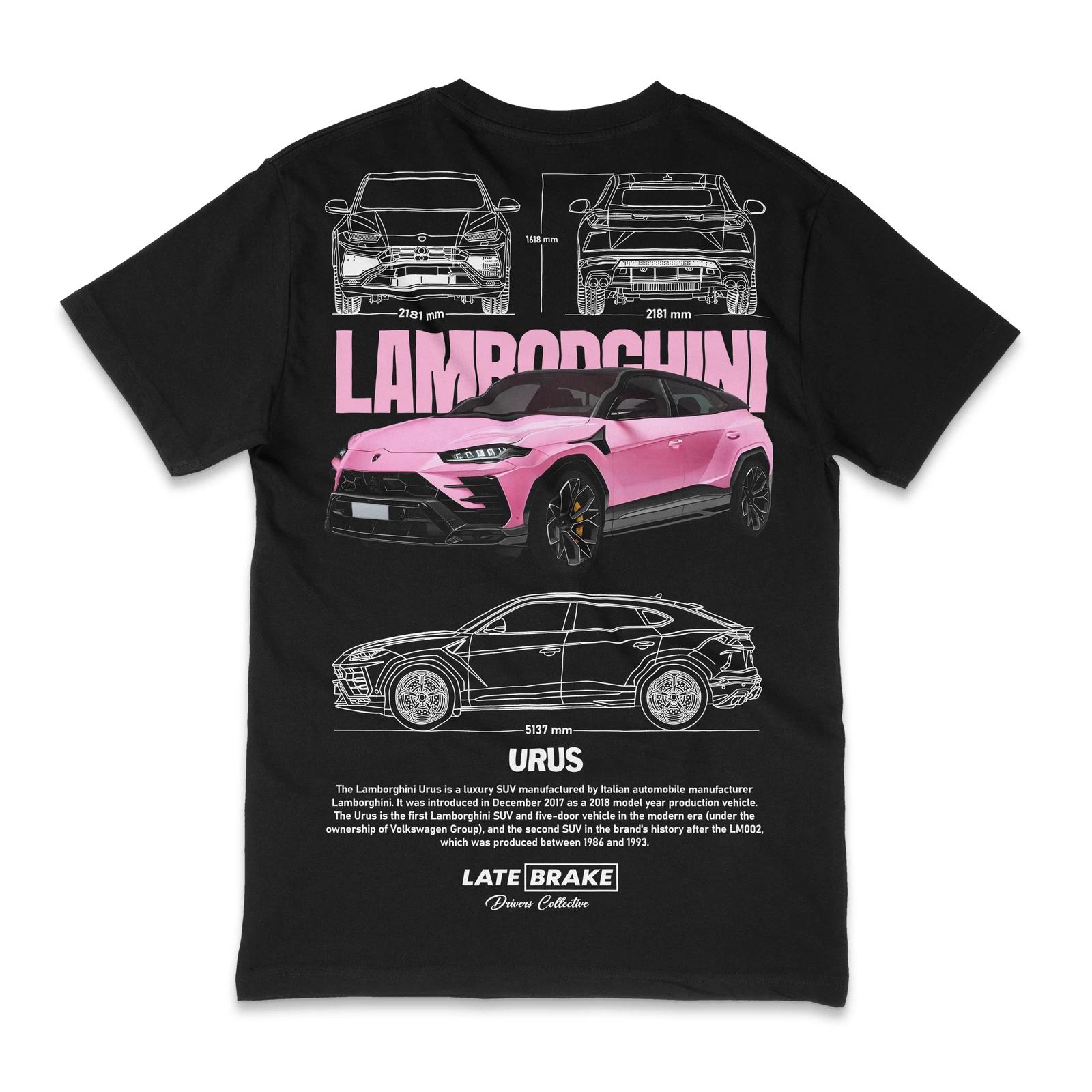 Urus Drivers Collective Late Brake Supercar T-Shirt S