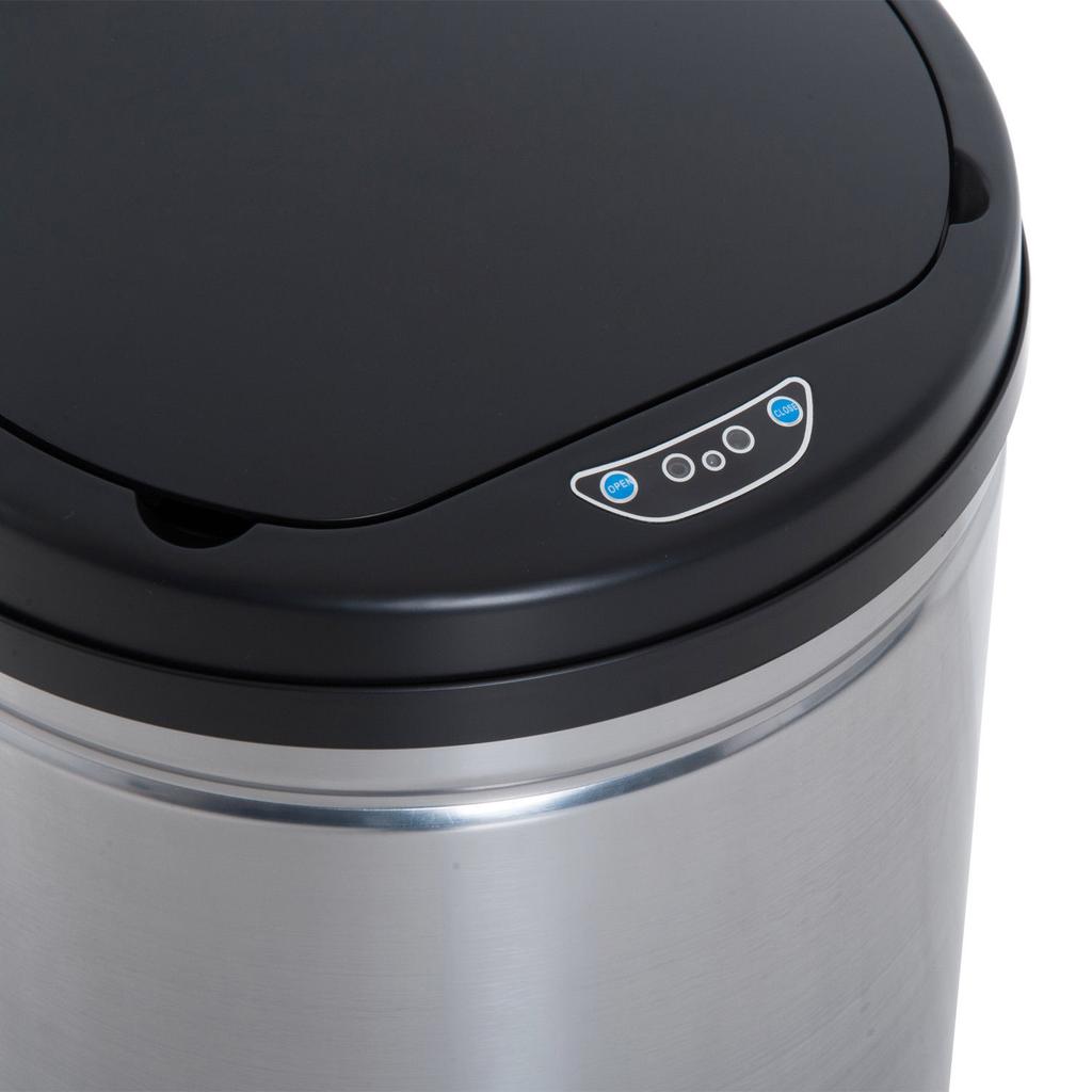 Sensor Trash Can 30L Automatic Trash Can with Soft-Close Lid, Motion Sensor, Waterproof Waste Bin Trash Container Waste Container for Office, Bedroom
