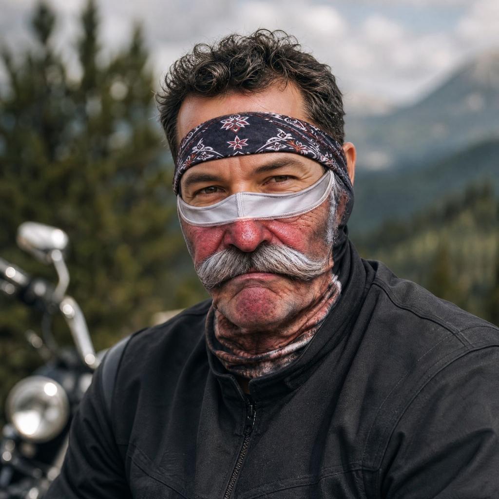 Soft 3D Animal Print Face Breathable Funny Ski for Cycling and Outdoor Sports