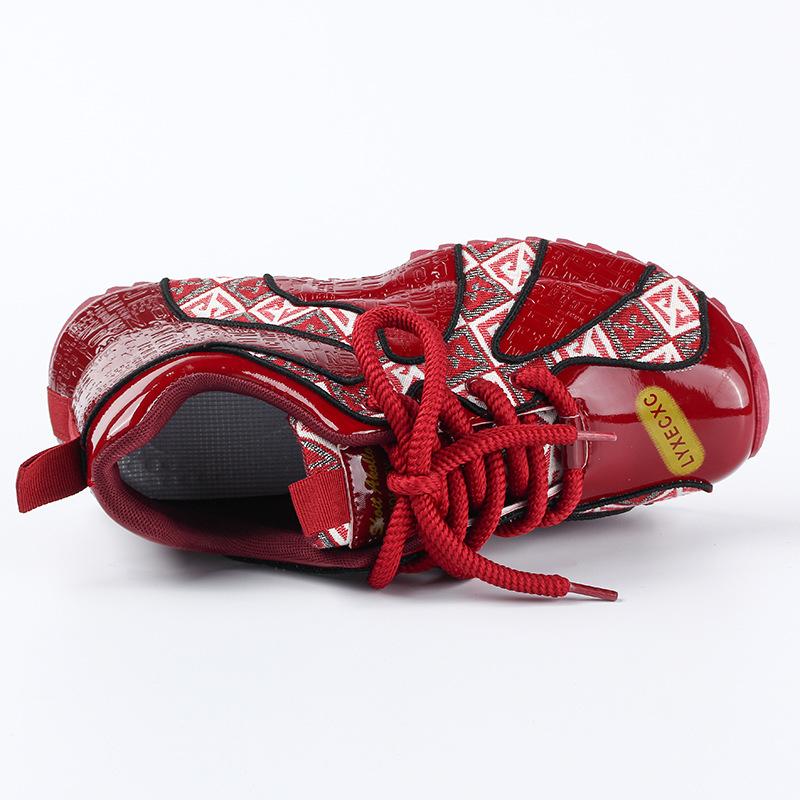 2024 Spring  Autumn New Versatile Fashion Men's Casual Shoes Leather Cloth Colored Youth Chinese Style Comfortable Sports Shoes
