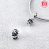 New copper Christmas Tree Santa Carousel Charm Bead Charms Heart Exquisite Bead Charms Compatible With Authentic Bracelets Diy Fine Jewellery Gifts fo
