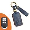The key case is suitable for Honda key cover, Fit Civic Accord Crown car key cover, genuine leather.