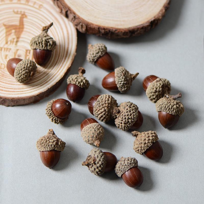 10pcs Natural Pinecone Branch for 2026 New Years Decoration Cone Pine Berries for Home Decor Party DIY Gifts Accessory