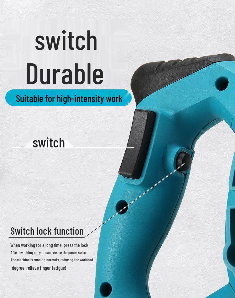 6-Speed Industrial All-Copper Motor Paint Mixer with Paddle Blade