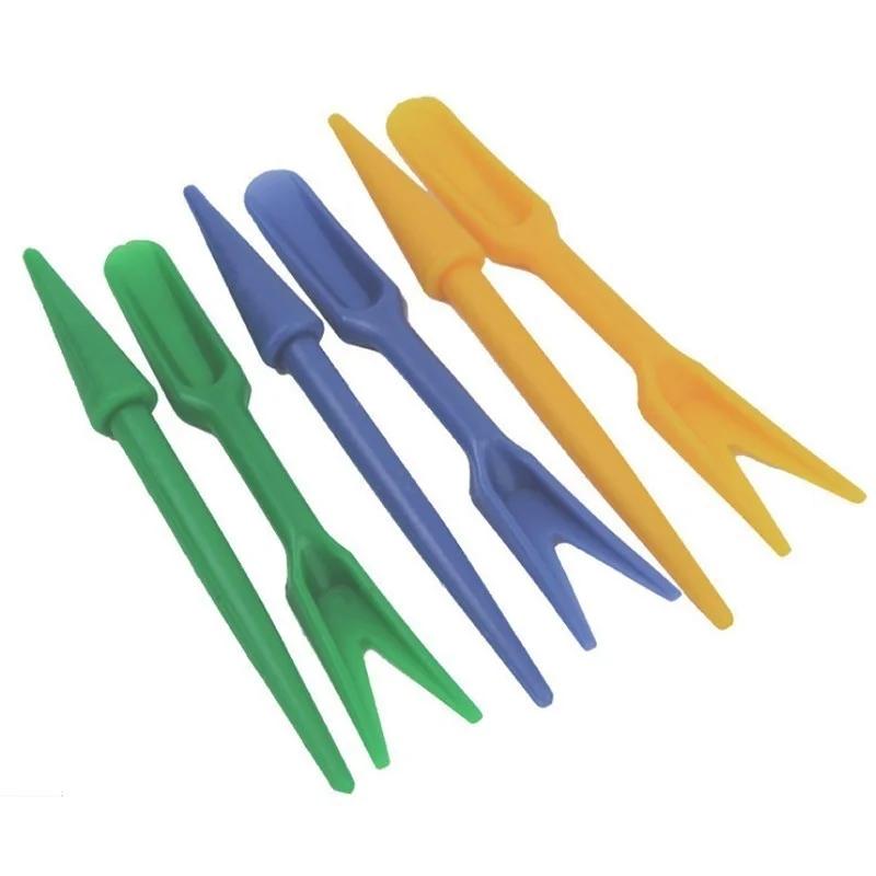 2pcs Transplanting Device Planters Dig Tool for Seedling Garden Nursery Household Multifunctional Manual Seedling Transplanter