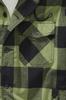Winter Jacket Brandit Lumberjacket Hooded Black/olive