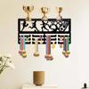 Hanger Wall Mount Display Rack with Hooks for Awards and Medals - Model JH261