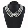 Fashion Pearl Necklace Classic Exaggerated Alloy Full Pearl Necklace