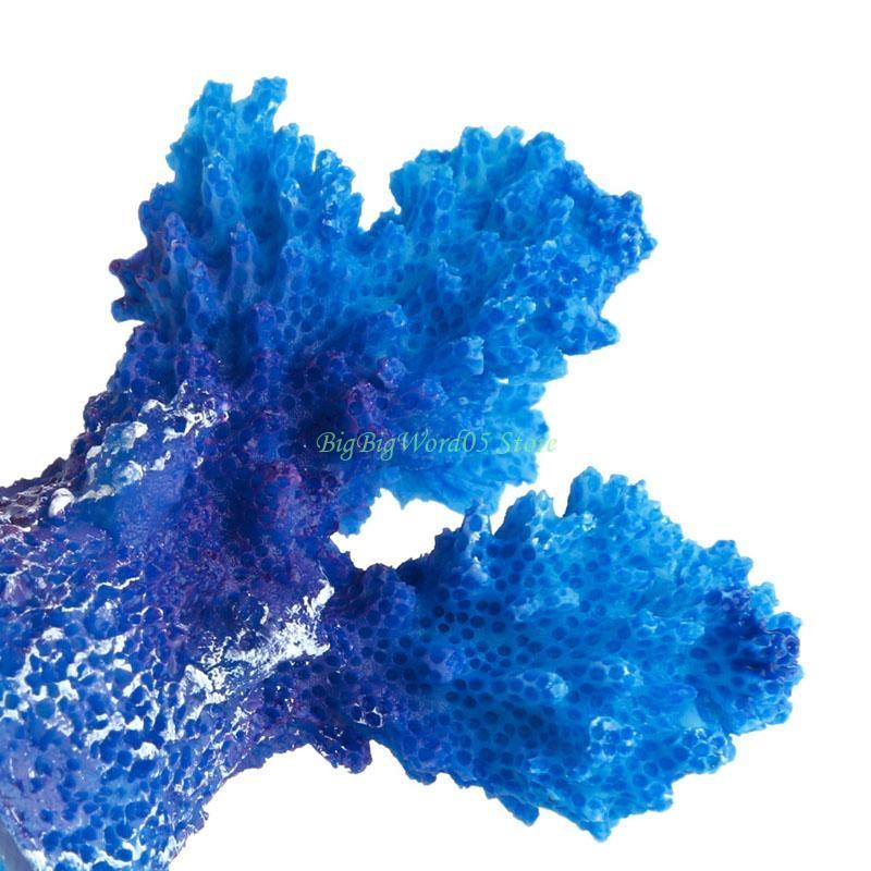 24TE Aquarium Coral Decor Fish for Tank Coral Tree Artificial Mini Resin Coral Orname