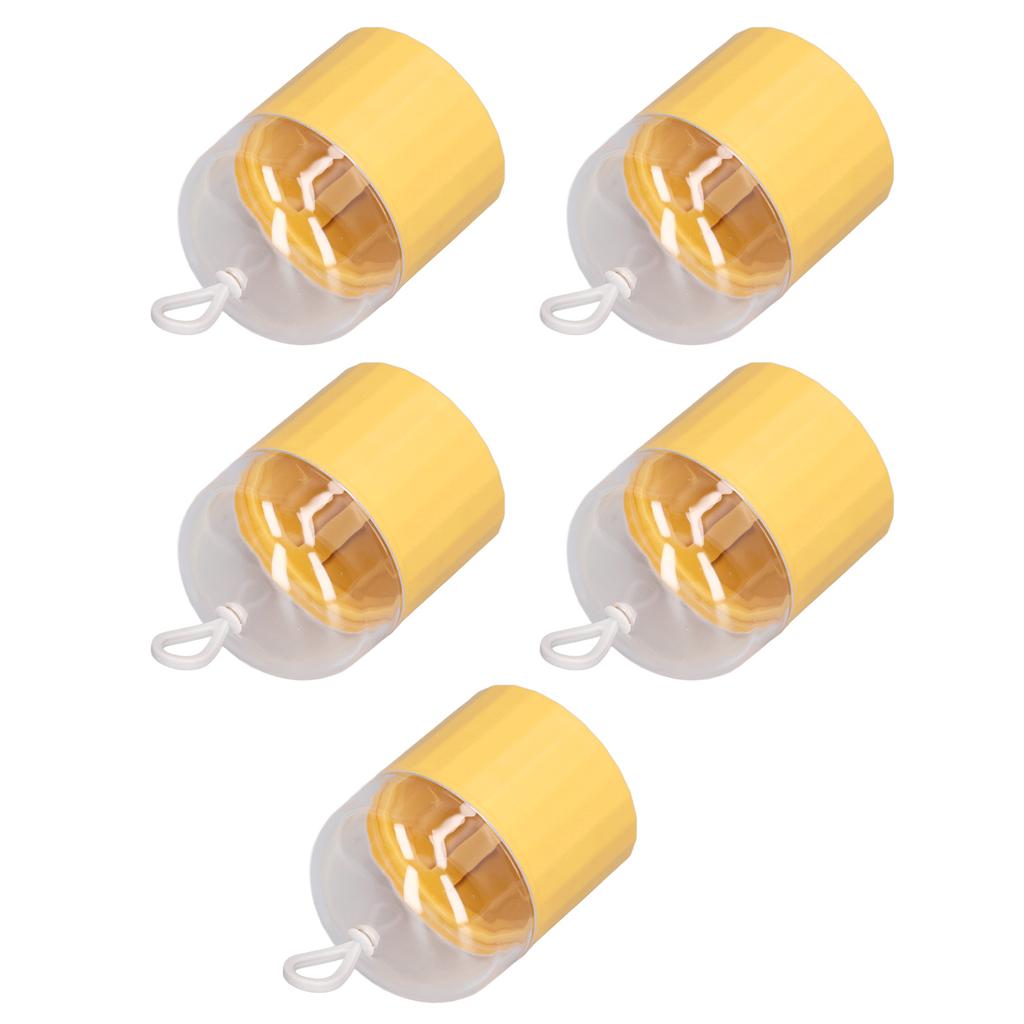 5pcs Hanging Sponge Cosmetic Holder Detachable Portable Dust Proof Cosmetic Storage Drying Case