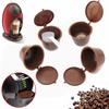 4pcs Refillable Coffee Capsules, Refills Over 200 Times, Reusable Coffee Pods for Dolce Gusto Brewers