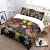 Enchanting birds, floral symphony. Bedding sets Duvet covers Pillowcases(1* Duvet Cover 2* Pillowcases without duvet insert)