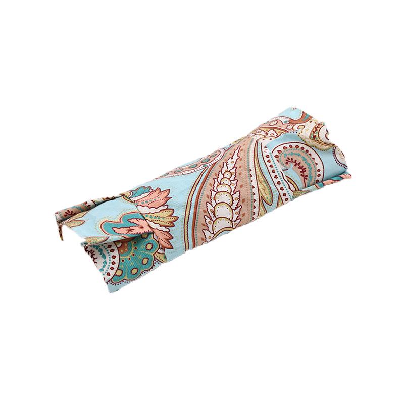 Solid Wood Neck Pillow with Smokeless Heat Therapy Device for Cervical Spine Support