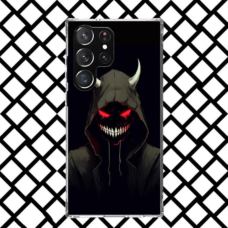 

Devil Bad Boy Anime Phone Case for Samsung Galaxy S26 S25 Edge S24 S23 Ultra S22 Plus S21 FE S20 + Soft Cover Print Fundas Galax Samsung S25 Plus