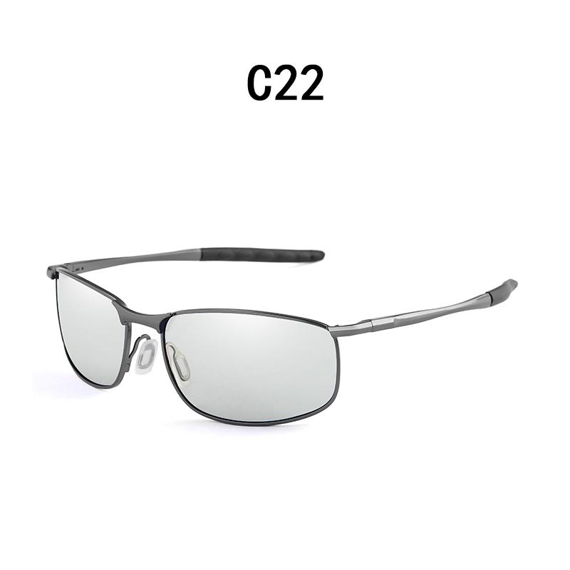

Photochromism Fishing Sunglasses Chameleon Men Women Outdoor Driving Sun Glasses Square Sunglasses Anti-UV Eyewear KPBS1830