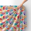 Royal Samt Stoff Polyester Zum Nähen - Motiv Abstraktion - Rdx2594