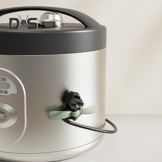 

4 шт. Органайзер шнура для кухонного приладу Клей Дрібна побутова техніка Обгортка для намотування шнура Хранитель Наклейка Скороварка Міксер Кабель для кавоварки білий